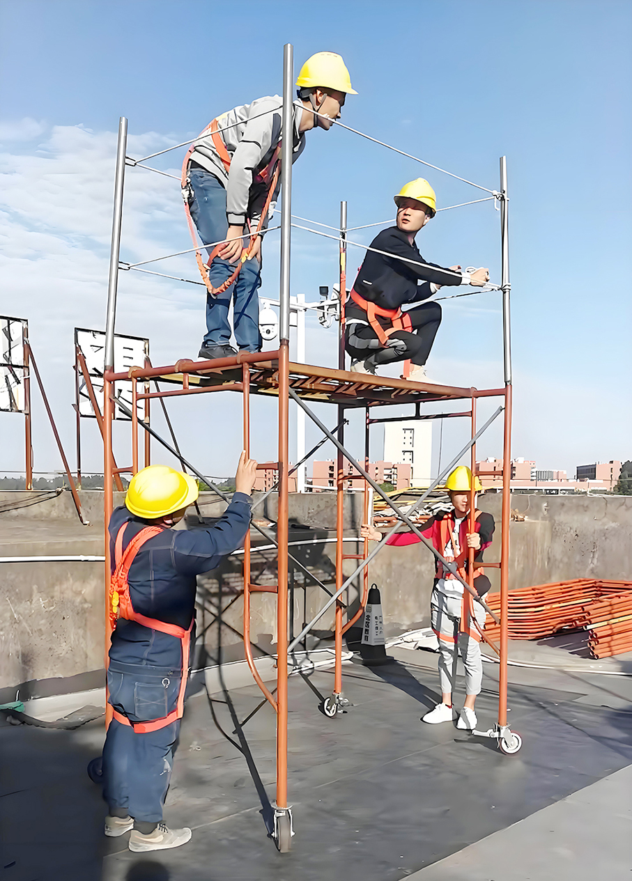 东莞常平高空培训考证高处安装的操作内容